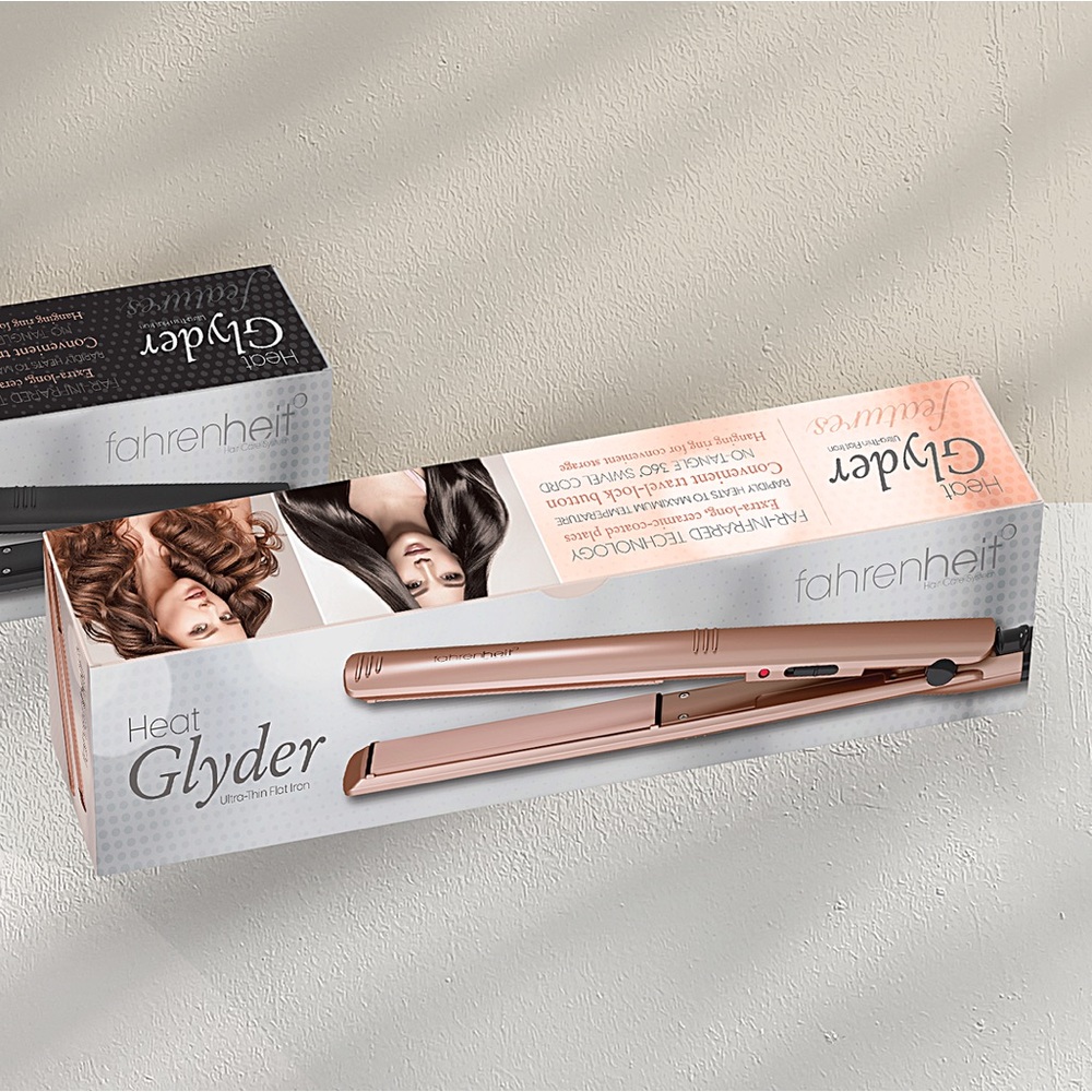 Fahrenheit Heat Glyder ultra thin flat iron